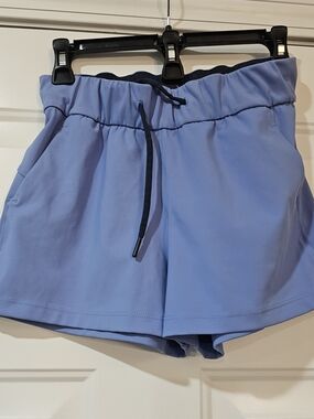 Zyia Cloud Club Women's Athletic Shorts — Periwinkle Blue